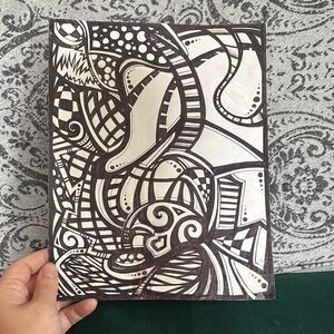 Abstract Black and White Art By Artist